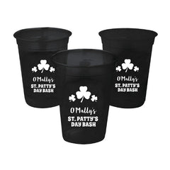 Personalized St. PatrickS Day Plastic Cups