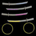 Glow In The Dark Sword & Ring Toss Game Set