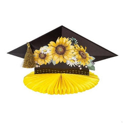 Sunflower Graduation Party Centerpiece