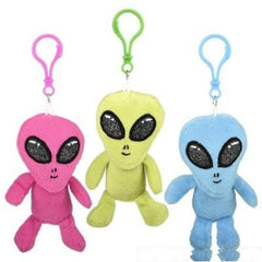 3" Galactic Alien Backpack Clip