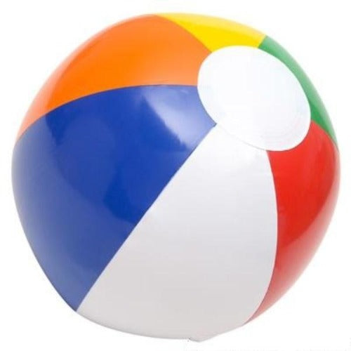12 Multicolored Beach Ball
