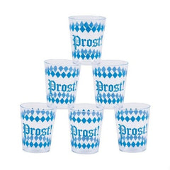 Oktoberfest Plastic Shot Glasses