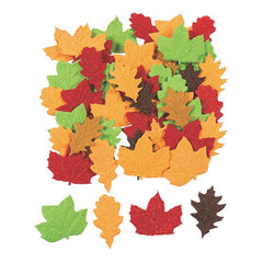 Fall Leaves Self-Adhesive Shapes