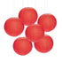 Red Hanging Paper Lanterns