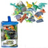 23 Pc Dinosaur Set In Carry Bag