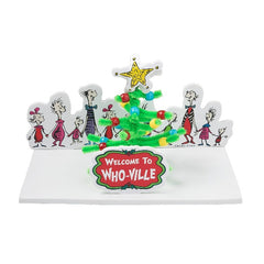 Dr. Seuss The Grinch 3D Who-Ville Christmas Tree Craft Kit
