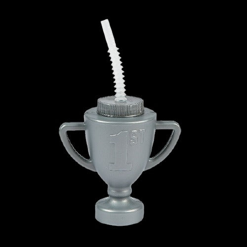 14 Oz Trophy Cups with Lids & Straws