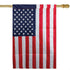 Embroidered American Outdoor House Flag 28" x 40"