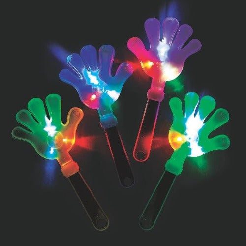 Large Led Light-Up Hand Clappers | PartyGlowz.com