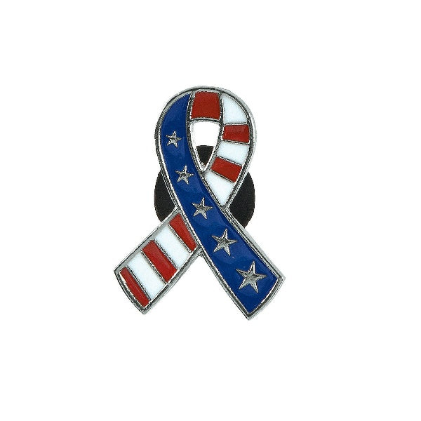 Patriotic Ribbon Pins