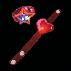 LED Valentine's Day Light-Up Bracelets