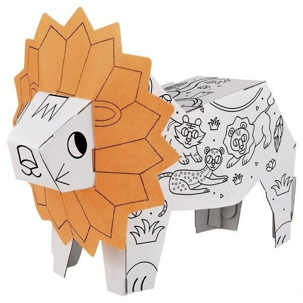 Doodle Construct Lion