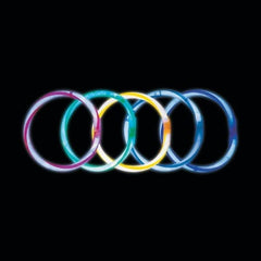 8 Inch Glow Swizzle Bracelet - Assorted Colors