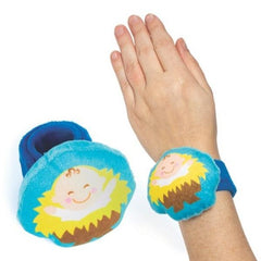 Plush Baby Jesus Slap Bracelets