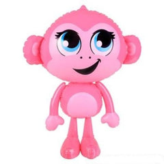 24" Pink Monkey Inflate