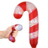 5" Squeezy Sparkle Candy Cane