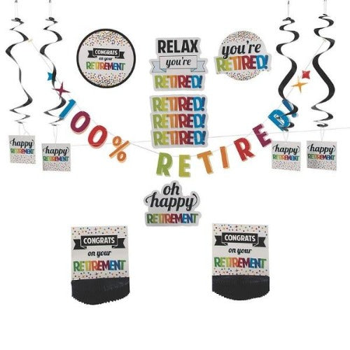 Retirement Party Decorating Kit