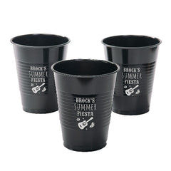 Personalized Fiesta Plastic Cups