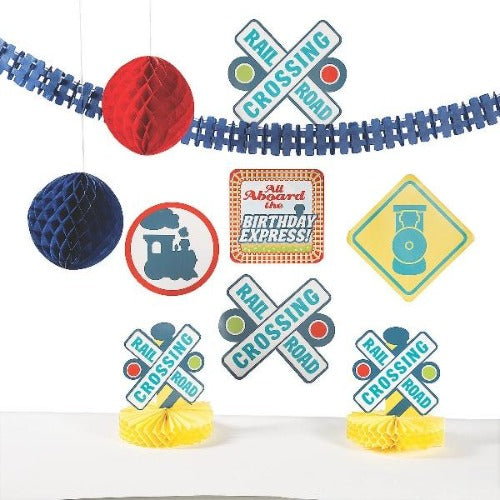 Train Party Decorating Kit