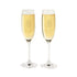 50th Anniversary Personalised Glass Champagne Flutes