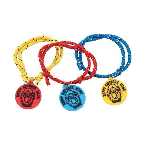 Happy Birthday Jesus Friendship Rope Bracelets