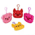 3.75" Valentines Dog Bubble Popper Clip Ons