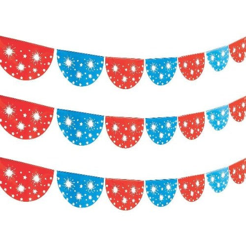 Patriotic Cutout Banner