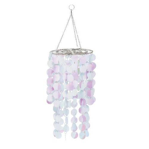 18" Reflective Hanging Chandelier