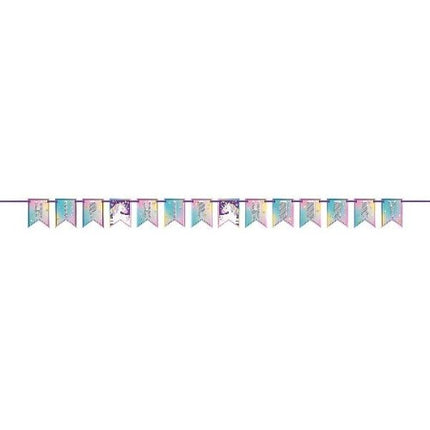 Unicorn Birthday Pennant Banner