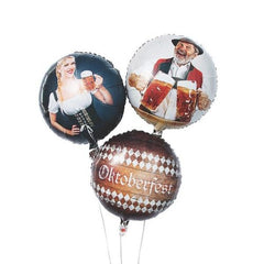 Oktoberfest 18" Mylar Balloons