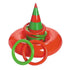 Inflatable Elf Hat Ring Toss Game Set