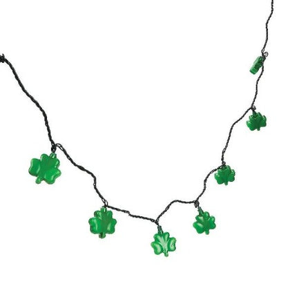 Glowing Shamrock String Lights