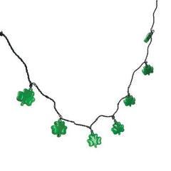 Glowing Shamrock String Lights