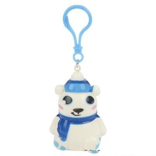 2.75 Squish Holiday Polar Bear With Clip On