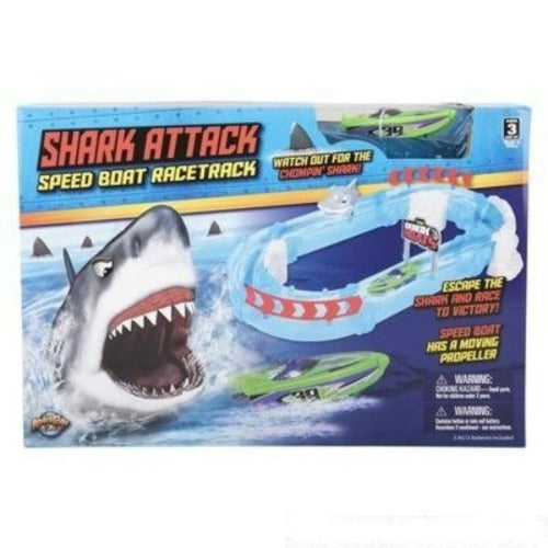 Aqua Shark Attack Speed Boat Racetrack