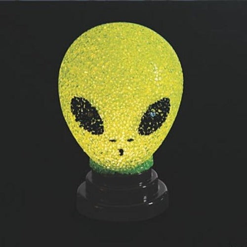 Green Alien Crystal Lamp