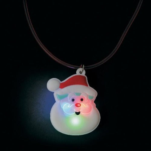Santa Light-Up Necklaces