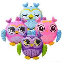 24" Colorful Owls Inflate