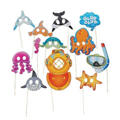 Sea Life Photo Stick Props