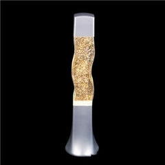 16 Inch Groovy Glitter Lamp