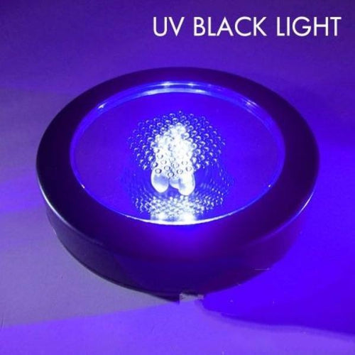 LED Light Up Drink Coasters - UV Black light
