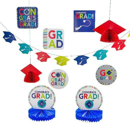 Bright Graduation Decorating Kit