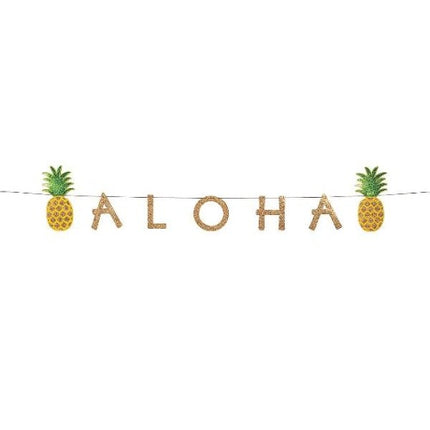 Pineapple Aloha Jointed Banner