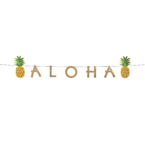 Pineapple Aloha Jointed Banner