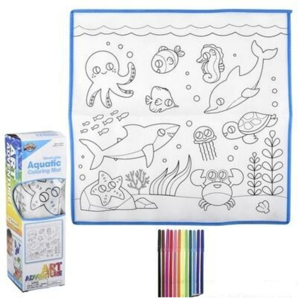 19.5 Aquatic Washable Doodle Mat