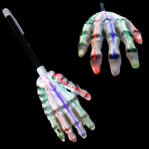 LED Light Up Skeleton Hand Wand