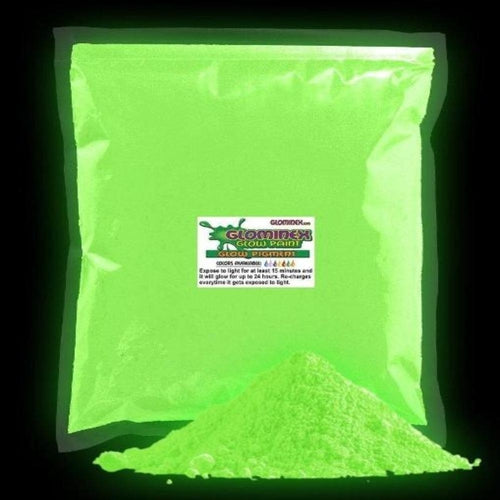 Glominex Ultraviolet Reactive Pigment 1 kg Green