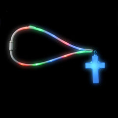 LED Cross Flashing Lanyard