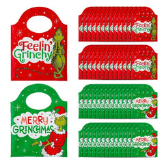 Dr. Seuss The Grinch Christmas Plastic Goody Bags