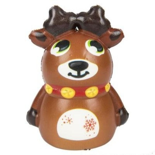 4" Squish Holiday Reindeer
